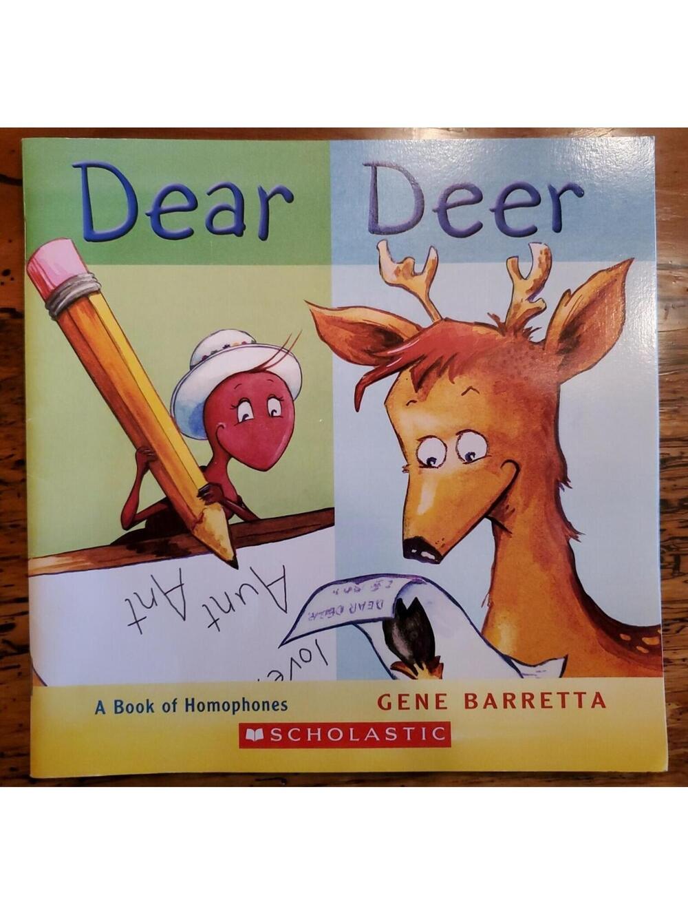 Dear Deer A Book Of Homophones Paperback by Gene Barretta Level 2.1 Grade 2